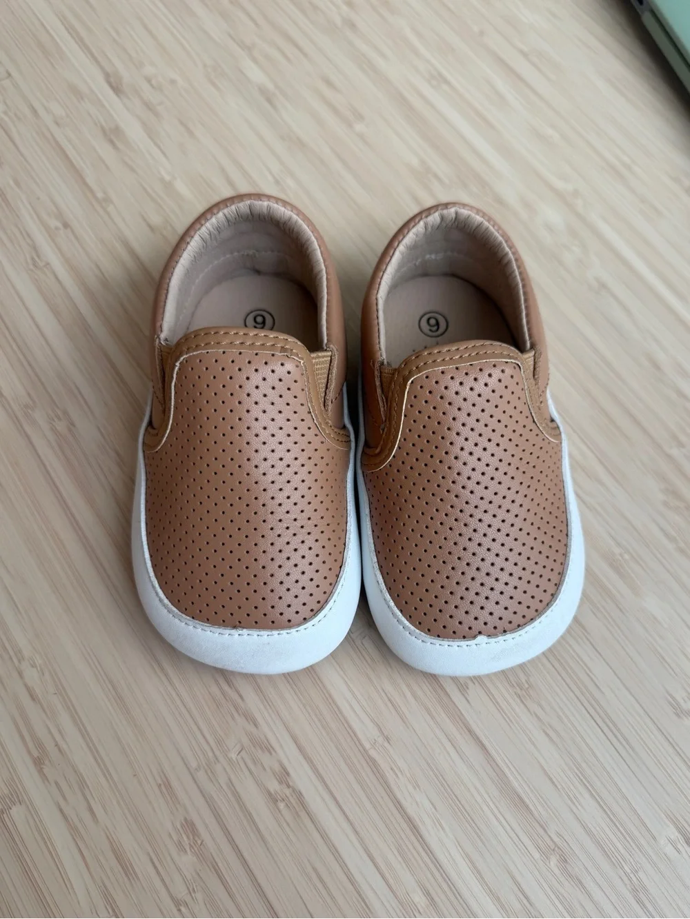 Brown Toddler Barefoot Shoe - The Quinn